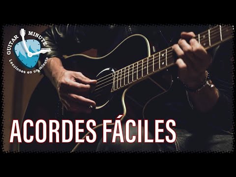 ✅ Acordes FÁCILES de Guitarra (RE MAYOR) 🎸