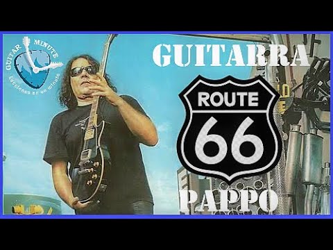 🔥 Cómo Tocar RUTA 66 PAPPO&#039;S BLUES (Route 66 Versión Pappo) Tutorial de Guitarra Eléctrica 🎸