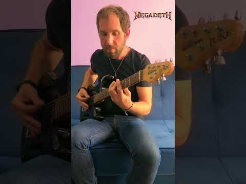 🎸 TRUST - MEGADETH (INTRO RIFF)