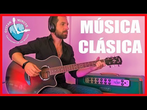 🎼 MÚSICA CLÁSICA FÁCIL en Guitarra 🎸