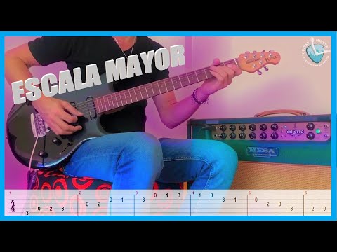 🎸 Las 7 Posiciones de la ESCALA MAYOR en Guitarra