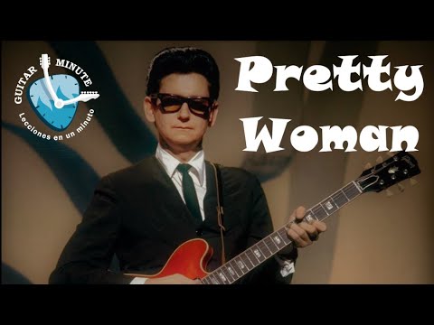 🎸 Cómo Tocar PRETTY WOMAN de Roy Orbison en Guitarra Eléctrica (en UN MINUTO) ✅