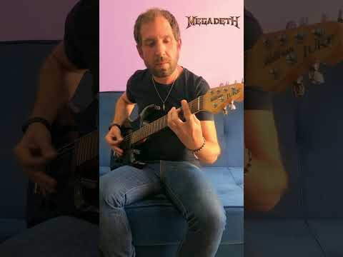 🎸 VORTEX - MEGADETH (Intro Riff)