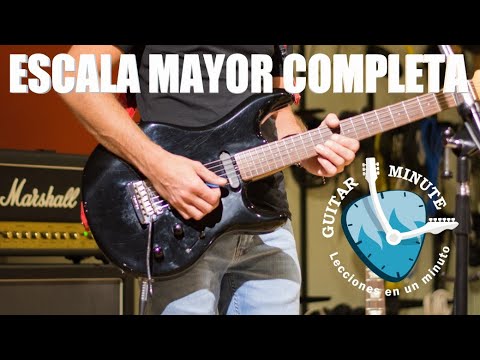 🎸 ESCALA de DO MAYOR (Completa) ✅ Escalas de Guitarra