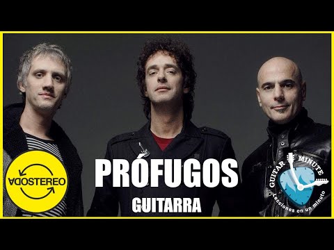 🎸 Cómo Tocar en Guitarra PRÓFUGOS Soda Stereo (Gustavo Cerati) Tutorial Guitarra Eléctrica 🎧