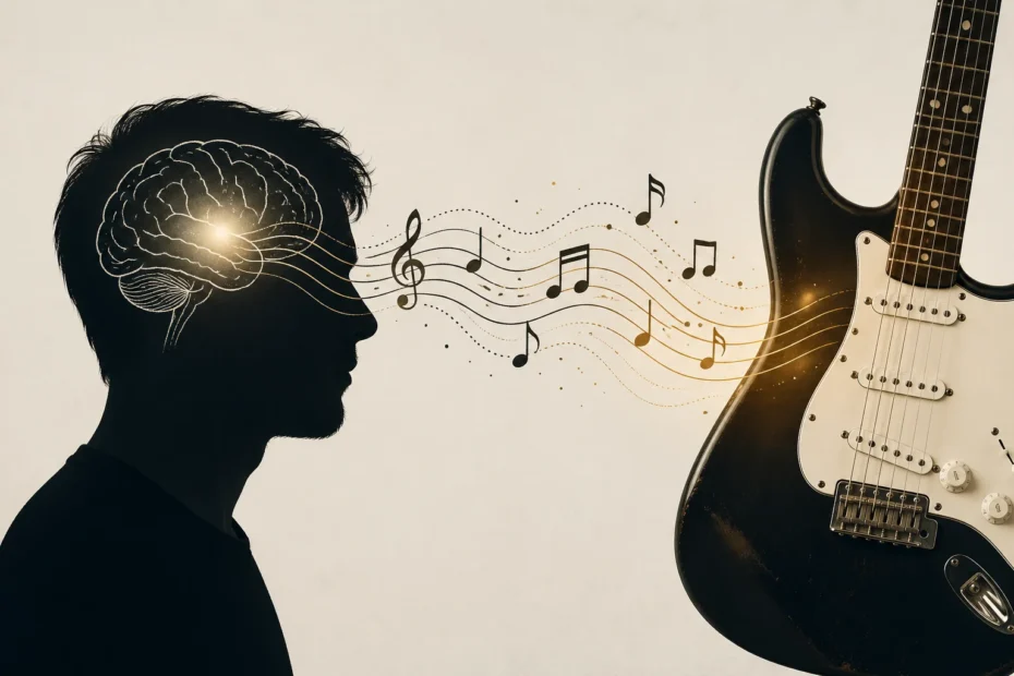Si no suena en tu cabeza, no va a sonar en tu guitarra