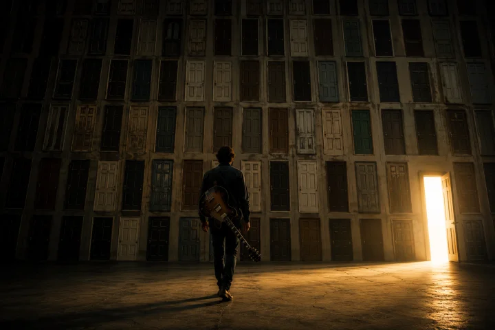 Guitarrista abrumado ante muchas opciones
